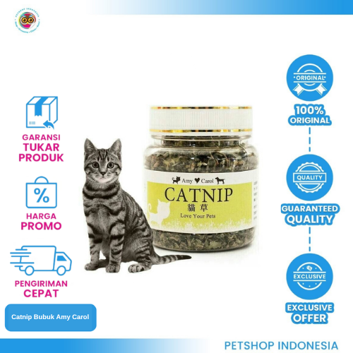485 Catnip Bubuk Amy Carol – Catnip Kucing Berkualitas