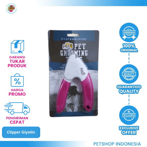 487 Pet 88 Nail Clipper Giyotin – Gunting Kuku Hewan Profesional