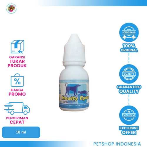 489 Healthy Eyes – Obat Mata Anjing & Kucing untuk Perawatan Mata Sehari-hari