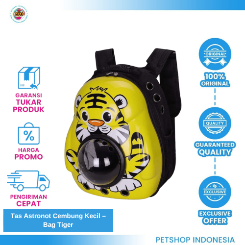 490 Tas Astronot Cembung Kecil – Bag Tiger