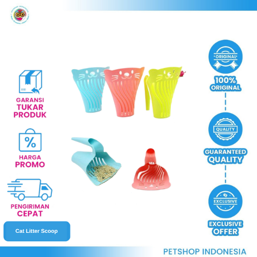 492 Cat Litter Scoop - Serokan Pasir Kucing