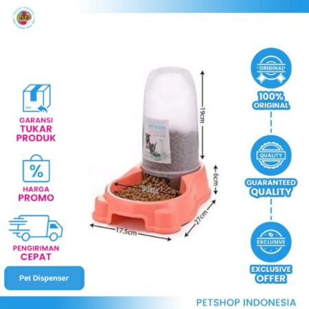 MP88 Pet Dispenser – Tempat Makan Anjing Kucing