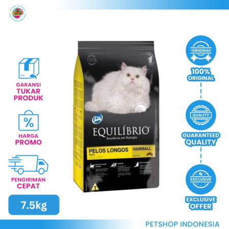 Equilibrio Persian Cat 7.5 kg – Makanan Khusus untuk Kucing Persia