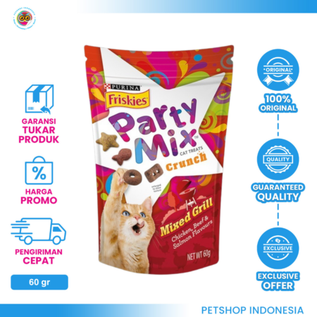 Friskies Party Mix Cat Treat (Mixed Grill)