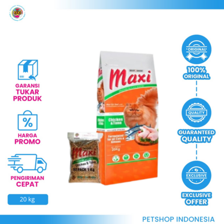 Maxi Cat 20 kg - Makanan Kucing