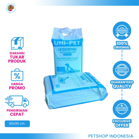 Uni-Pet Underpad 10 Pcs - Alas Perlak Hewan