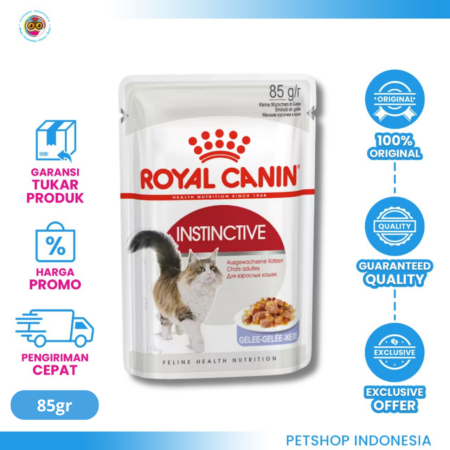 Royal Canin Adult Instinctive in Jelly – 85 gr Pouch