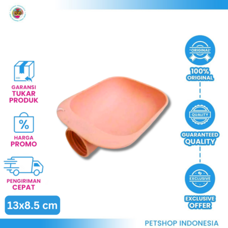 Water Bowl 200ml MP77 – Mangkok Air Praktis dan Aman untuk Hewan Peliharaan
