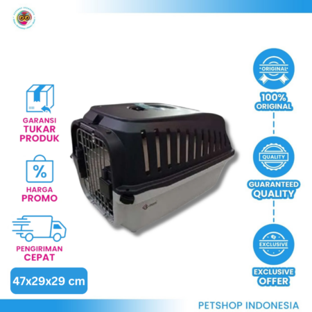 Pet Cargo Dayang GDY086B – Pet Carrier Anjing dan Kucing yang Ringan, Aman, dan Nyaman