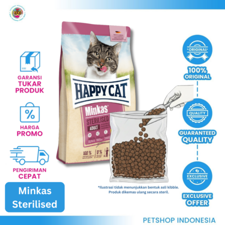 Happy Cat Minkas Sterilised 1 kg Repack
