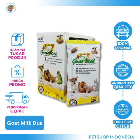 Ecopet Goat Milk For Baby Pet 20 gr - Susu Kambing Untuk Hewan