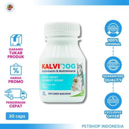 Kalvidog 30 Tablet - Vitamin Supplement Anjing
