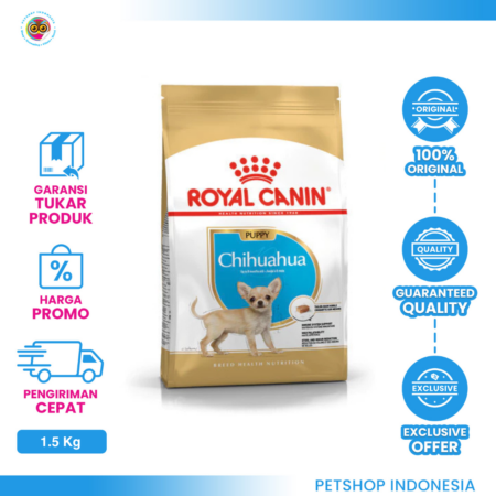 Royal Canin Chihuahua Junior 1,5 kg – Makanan Anjing