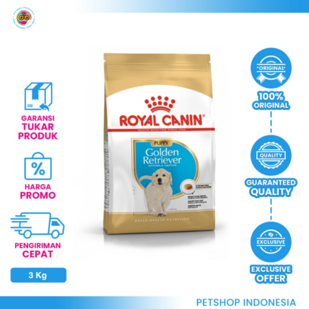 Royal Canin Golden Retriever Junior 3 kg – Makanan Anjing