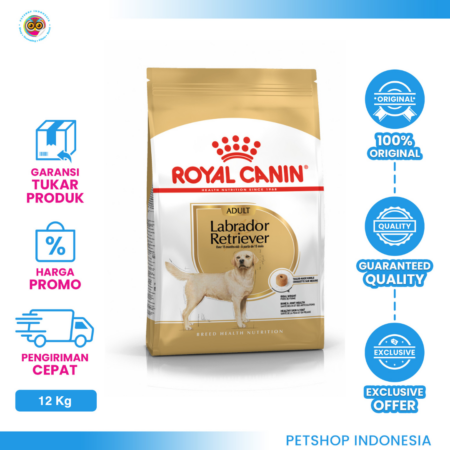 KHUSUS GOSEND Royal Canin Labrador Retriever Adult 12kg – Makanan Anjing Dewasa