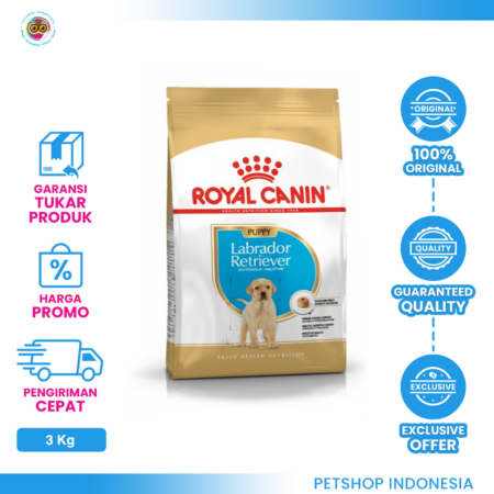 Royal Canin Labrador Retriever Puppy 3kg – Makanan Anak Anjing