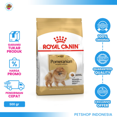 Royal Canin Pomeranian Adult 500 gr – Makanan Anjing Dewasa