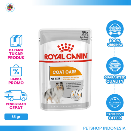 Royal Canin Coat Care 85 gr – Makanan Basah Kucing Dewasa