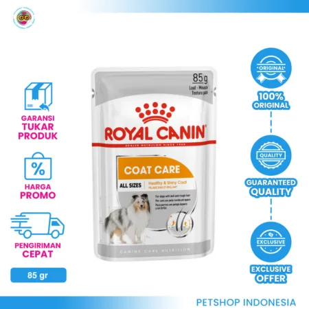 Royal Canin Coat Care 85 gr – Makanan Basah Kucing Dewasa
