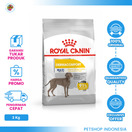 Royal Canin Maxi Dermacomfort 3 kg – Makanan Anjing