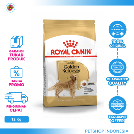 Royal Canin Golden Retriever 12kg – Makanan Anjing Dewasa