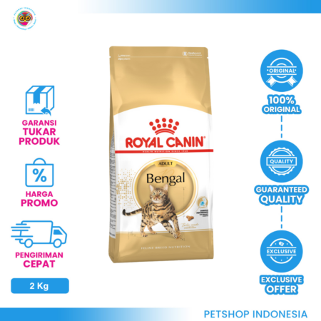 Royal Canin Bengal Adult 2 kg – Makanan Kucing Dewasa
