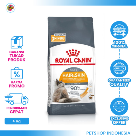 Royal Canin Hair & Skin 33 4 kg – Makanan Kucing