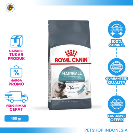 Royal Canin Hairball Care 400gr 2kg – Makanan Kucing Dewasa Hairball