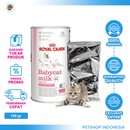 Royal Canin Baby Cat Milk 1 Sachet 100gr – Susu Pengganti