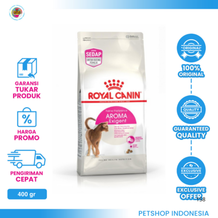 Royal Canin Exigent 33 Aromatic 400 gr – Makanan Kucing Dewasa