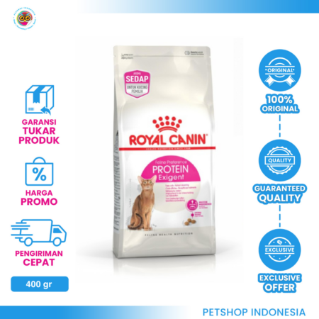 Royal Canin Exigent 42 Protein Preference 400gr – Makanan Kucing Dewasa Pemilih