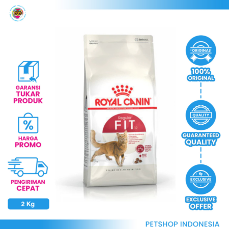 Royal Canin Fit 32 2 kg – Makanan Kucing Dewasa Seimbang
