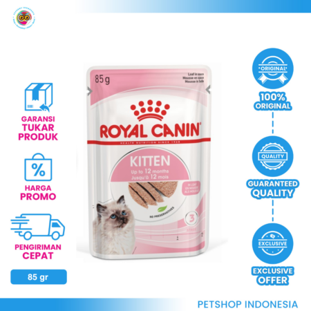 Royal Canin Kitten – Makanan Basah untuk Anak Kucing 85gr