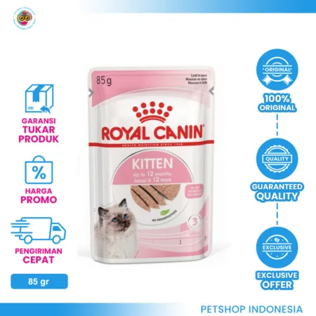 Royal Canin Kitten – Makanan Basah untuk Anak Kucing 85gr