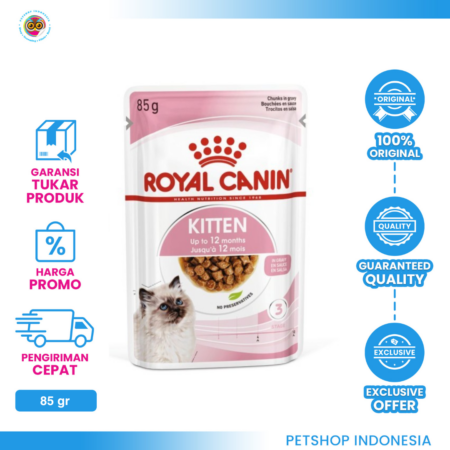 Royal Canin Kitten Instictive In Gravy - 85 gr Pouch