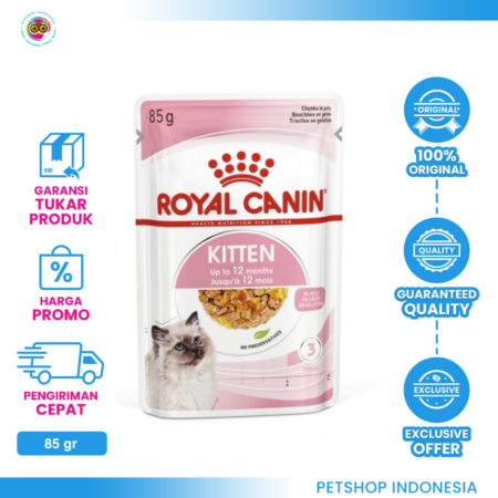 Royal Canin Kitten Instinctive in Jelly 85gr – Pouch