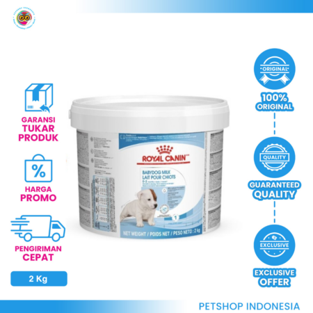 Royal Canin Baby Dog Milk 2 Kg – Susu Anjing (Isi 5 Sachet)