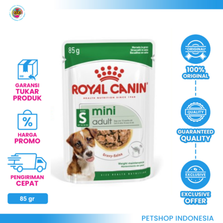 Royal Canin SHN Mini Adult (Pouch 85 gr) – Makanan Basah Anjing