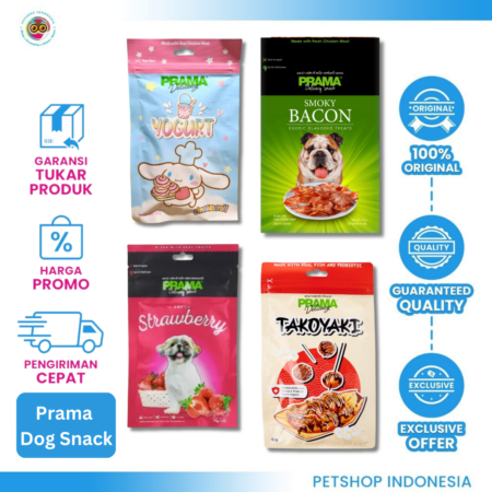 Prama Dog Snack 70gr – Camilan Lezat dan Bergizi untuk Anjing