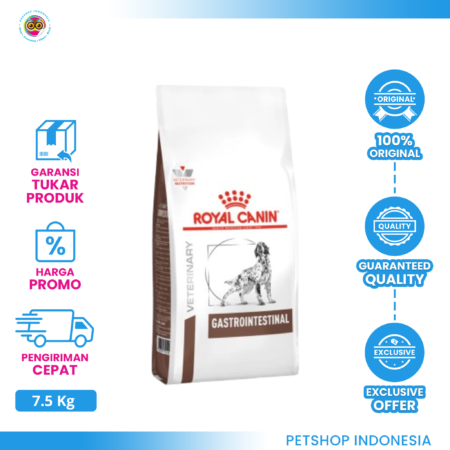 Royal Canin Gastro Dog 7.5 kg – Makanan Anjing untuk Gangguan Pencernaan