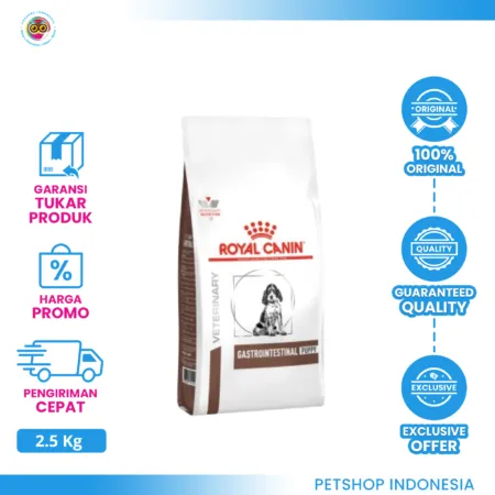 Royal Canin Gastro Dog Puppy 2.5 kg – Makanan Anjing Puppy untuk Gangguan Pencernaan