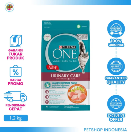Purina ONE Urinary Chicken 1,2 kg – Makanan Kucing Pencegah Masalah Kemih