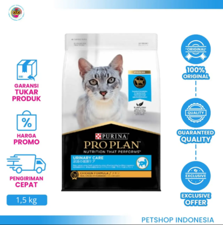 Pro Plan Cat Urinary Care 1.5kg - Makanan Kucing