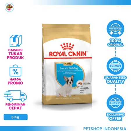 Royal Canin French Bulldog Junior 3 kg – Makanan Anjing