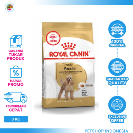 Royal Canin Poodle Adult 3 kg – Makanan Kering Anjing Dewasa