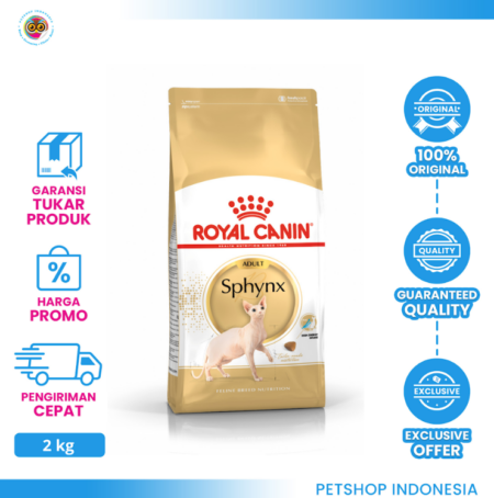 Royal Canin Sphynx 2 kg – Makanan Kucing