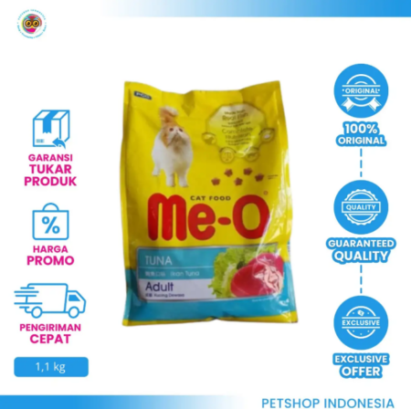 Me-O Tuna 1,2 kg – Makanan Kucing Dewasa Bergizi Lengkap dan Lezat