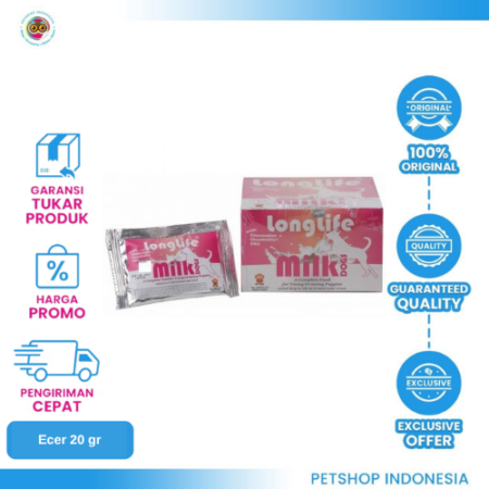 Longlife For Young Growing Puppies 20 gr – Susu Anjing Remaja