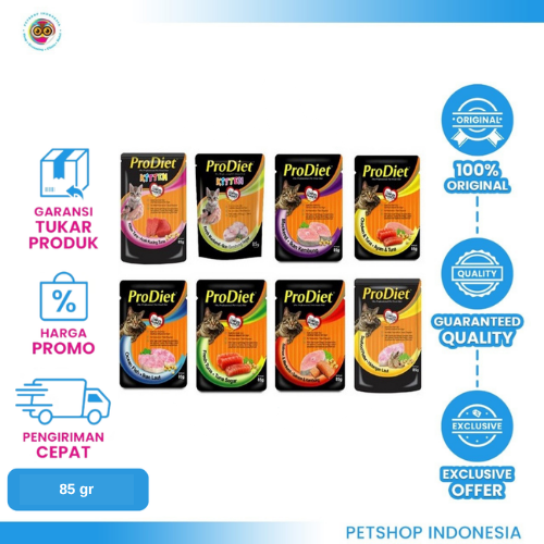 Yellow Typographic Media Company Logo - 2026-07-01T142733.807 ProDiet Pouch 85 gr – Makanan Kucing Basah
