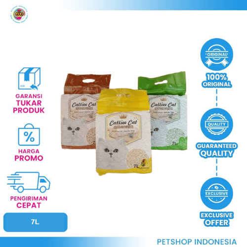 Yellow Typographic Media Company Logo (73) Cattiee Cat Tofu Cat Litter 7L – Pasir Tofu Kucing Premium yang Aman, Wangi, dan Mudah Dibersihkan